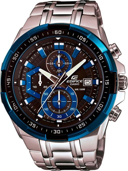 Reloj de pulsera japonés Casio Edifice EFR-539D-1A2 con cronógrafo