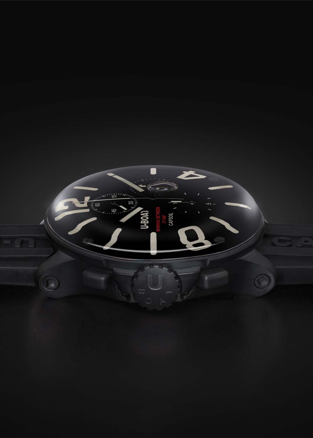 Reloj de pulsera U-BOAT UB-8109/E con cronógrafo